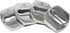 Stainless Steel Car Door Lock Striker Cover Decoration and Protection Buckle Trim for Kia Stinger 2017 2018 (Silver)...