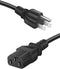 3 Prong Amplifier Power Cord Cable Replacement for ION Pathfinder 4 3 2 Speaker Musical Peavey Vox Guitar Amp ION Block Rocker IPA123 IPA125C IPA7...