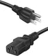 3 Prong Amplifier Power Cord Cable Replacement for ION Pathfinder 4 3 2 Speaker Musical Peavey Vox Guitar Amp ION Block Rocker IPA123 IPA125C IPA7...