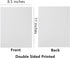 20 Sheets White Cardstock 8.5 x 11 Inches, 250gsm/92 lb Thick Craft Paper for Making Cards, Invitations, Paper Crafts or Drawing...