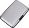 ELFISH Mini RFID Aluminum Wallet Credit Cards Holder Business Card Case Metal ID Case for Men Women (Silver)...