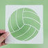 Sports Stencils, 16 Pcs Sports Ball Stencils, Football Basketball Golf Soccer Baseball Racing Diving Reusable Plastic Template for Painting on Woo...