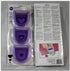 Wilton Cutting Insert Layer 3pc, Heart Set, purple...