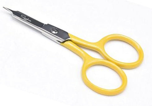Sookie Sews Straight Micro Tip Scissors, Yellow/Steel...