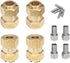 Brass Wheel Hex Hub 10mm(+6mm) Extenders Adaptor Set for 1/18 TRX4M Upgrade Parts RC Crawler Car...