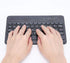 Russian English Keyboard, 7 Inch Rechargeable Ultra Thin Russian Wireless Bluetooth Keyboard for Smart Phone, Tablet Computer, Low Consumption and...