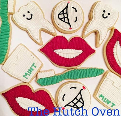 Dentist Party Tooth and Toothbrush Cookie Cutter 2 Piece Set from The Cookie Cutter Shop – Tin Plated Steel...