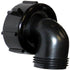 Valterra T01-0091VP Swivel Drain Connector - 90°, 1-1/2" x 3/4", Black...