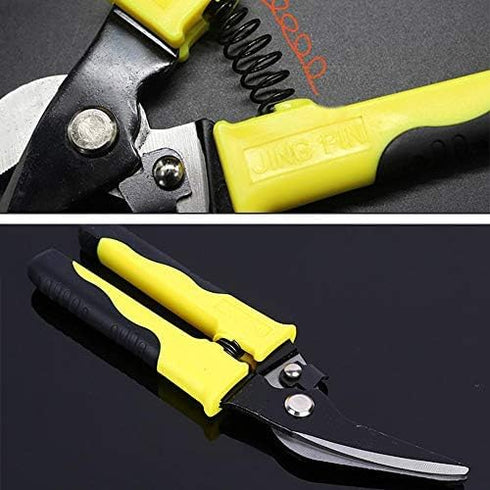 Industrial Scissors Steel Wire Rope Scissor Multi-Purpose Tin Snips ?Scissor Carpet Scissor for Wirerope Stainless Steel Rope Cutter?Garden Prunin...