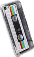 Retro Tape Cassette 80s Type Soft Back Cover Phone Case Compatible with iPhone 7 iPhone 8 iPhone SE 2020/2022...