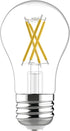 GE Refresh LED Light Bulbs, 60 Watt, Daylight, A15 Celling Fan Bulbs, Clear Finish (2 Pack)...