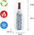 Ice Wine Bag, Wine Chiller, Wine Cooler Refrigerator, Wine Fridge, Wine Bottle Chiller Cooler for Red White Champagne or Sparkling. Gel Cooling Ho...