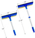 Window Squeegee Telescopic Iron (Blue)...