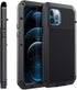 Marrkey for iPhone 12 Mini Case,Full Body Protective Cover Heavy Duty Shockproof Tough Armour Aluminum Alloy Metal Case with Silicone Built-in Scr...