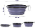 Dog Bowl Pet Collapsible Bowls, 2 Pack Collapsible Dog Water Bowls for Cats Dogs, Portable Pet Feeding Watering Dish for Walking Parking Traveling...