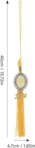 Holibanna Sublimation Photo Charm Graduation Tassel with 2024 Charm for Graduation Cap Charm DIY Heat Transfer Graduation Tassel Decorations Cerem...