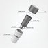 Portable Coffee Maker,K Cup Coffee Machine, Single Serve Drip Coffee Maker,360 Degree Side Leakage Prevention, Manual Drip Coffee Maker for Travel...