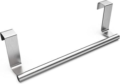 Towel Rack for Cabinet, Strong Steel Kitchen Over Cabinet Towel Bar Holder, 9" Wide - 2 Pack...