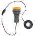 3pcs Digital Display AC Current Indicator, 22mm Round Head LED Current Tester 0~100A Ammeter Monitor (Yellow)...