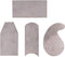 DEF Manganese Steel Cabinet Scrapers Tool, High-strength and Wear-resistant, including Rectangular Concave/Convex Gooseneck for Woodworking Scrape...