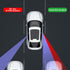 Car Auxiliary Blind Spot Mirror for B Pillar, Car Side View Mirror Adjustable for Rear Seat, Car Blind Spot Rearview Mirror Help Passengers Get Of...