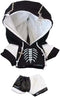niannyyhouse 10cm Plush Doll Clothes Hoodie Color Blocked Pants Black and White Outfit Doll Accessories (Black)...