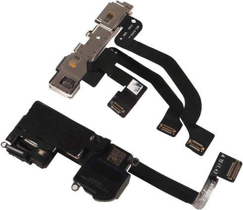 Compatible with iPhone X Face Front Camera Flex Cable + Earpiece Sound Replacement...