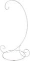 Bard's Twisted Silver Ornament Stand, Large, 12.25" H x 5.5" W x 7.5" D, Pack of 2...