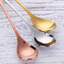 Buyer Star Ice Tea Spoon, 8-Inch Ice Cream Spoon, Stainless Steel Cocktail Stirring Spoons (4 color-4 pieces)...