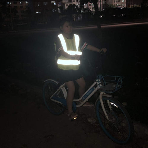 kid's High Visibility Safety Vest, Reflective Strips, Fit for Boys & Girls, Walking or Back to School,...