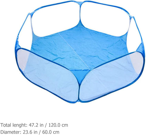 LUOZZY Animal Baby Playpen Foldable Safe Fence Anti-Slip Bases Baby Playard Breathable Pet Playpen Indoor Outdoor Yard Fence for Kitten Puppy Bunn...