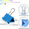 Small Binder Clips, 48 Pack, 3/4 Inch, Standard 19mm, Dark Colorful, Capacity 0.31 Inch, Small Binder Paper Clips, Fold Clamp, Small Size, Office ...