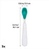 OXO Tot Feeding Spoon Set With Soft Silicone, Teal...