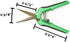 Happy Hydro - Trimming Scissors - Straight Tip - Titanium Coated Blades with Spring-Loaded Comfort Grip Handles - 2 Pack...