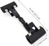 Adjustable, Foldable, and Twistable Copy Holder Clip - Easel Accessory – Double Head Painting Clip – Easel Accessory, Pack of 2 (Black)...