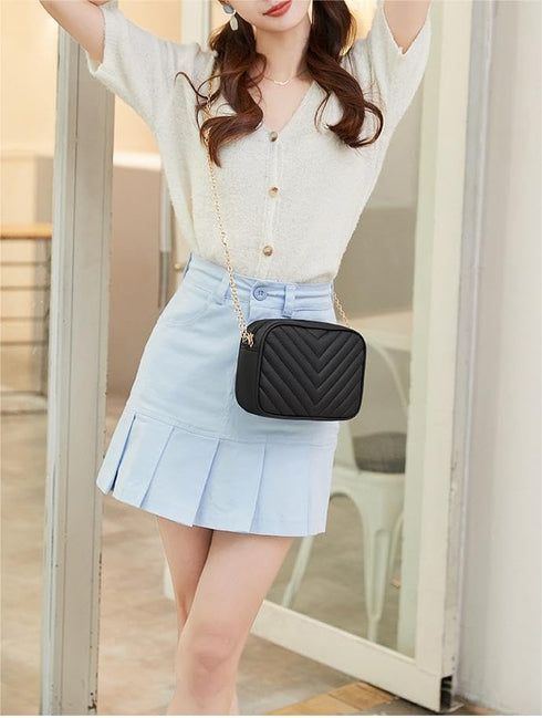 Crossbody Bags for Women Trendy Small Purse Shoulder Handbag Mini Satchel Camera Bag Snapshot Camera Pouch...