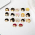 Demon Brooch Anime Cosplay Pins Slayer Mental Cute Kamado Nezuko Accessories 17pcs...