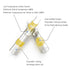 194PCS Solder Seal Wire Connectors Kit, Waterproof Insulated Heat Shrink Butt Sleeve Solder Stick Electrical Wire Terminals for Marine Automotive ...