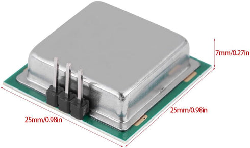 CDM324 Doppler Radar Microwave Module, 24GHz 15m Doppler Radar Smart Microwave Body Induction Module Single Channel Switch Intelligent Sensor Modu...