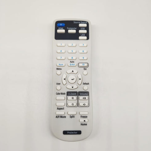 Replace Remote Control 219863500 fit for Epson Projector PowerLite E20 119W X49 W49 118 982W 1288 EB-720 EB-L200X EB-L520U BrightLink 1480Fi 1485F...