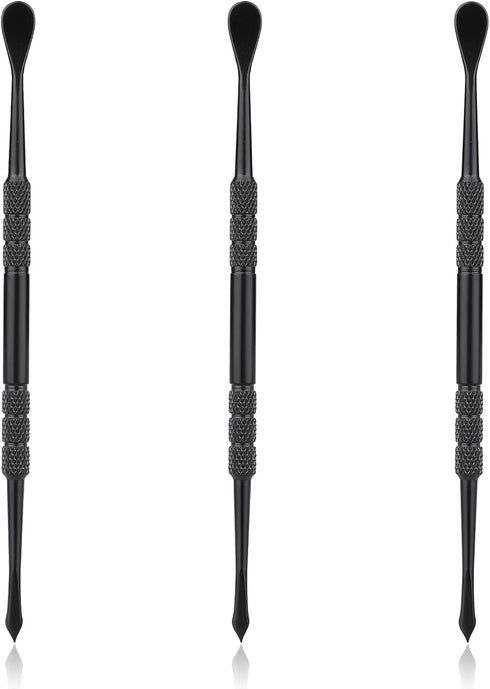 3 Pieces Wax Carving Tools, Double-Headed Wax Molding Sculpting Tool Stainless Steel Clay Carving Tool Spoon Kit for Wax Jewelry Making Supplies, ...