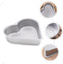 3pcs Heart Pudding Mold Cake Making Tray Heart Cake Pan Non-stick Donut Molds Bagel Molds Baking Molds Cupcake Moulds Loaf Tin Bread High-carbon S...