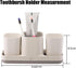 Toothbrush Holder Toothpaste Dispenser for Bathroom Vanity Organizer Countertop, 2 Bathroom Cups, Electric Toothbrush Holder, Kids Bathroom Decor ...