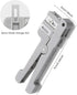 Coaxial Cable Stripping Cutter Tool Coaxial Cable Stripper Fiber Optic Jacket Stripper Cable Cutter Crimper, 3pcs...