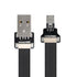 xiwai 1.0M USB 2.0 Type-A Male to Micro USB 5Pin Male Data Flat Slim FPC Cable for FPV & Disk & Phone...