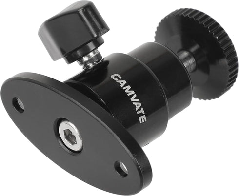 CAMVATE 1/4"-20 Mini Ball Head with Ceiling Mount for CCTV & Video Wall Monitors Mount - 1991...
