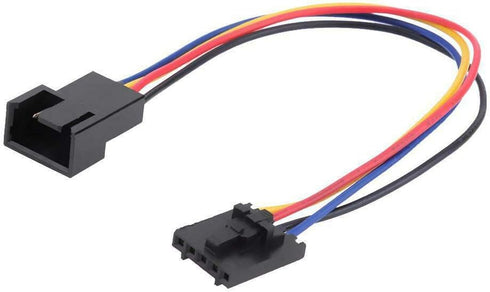 Wixine 5Pcs 5Pin to 4Pin Fan Connector Adapter Converter Extension Cable Wire...