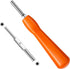 Gamebit Security Screwdriver, Double-ended 3.8mm 4.5mm Gamebit Screwdriver Bit Set Compatible with NES,SNES,N64,GameBoy,Game Cartridges Orange...