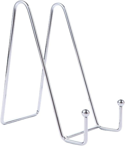 2Pcs Metal Plate Stands Holder Display Pictures Frame Stand, Iron Easels Photo Decorative Plate Dish Holder Stand Tabletop Art Decorative...