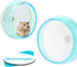 Silent Hamster Wheel Small Silent Hamster Wheel Non-Slip Pets Running Sports Exercise Wheel for Small Animal Hamster 4.7In in Diameter...